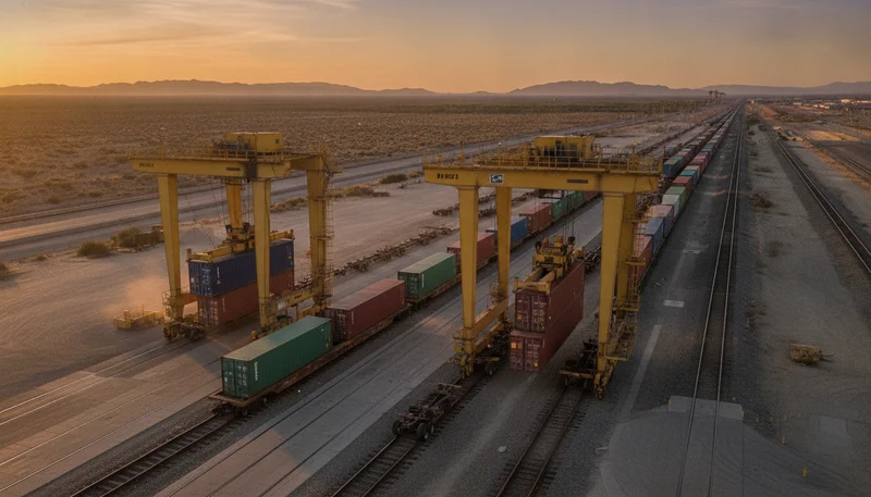 BNSF Receives Approval for 4,500-Acre Barstow Intermodal Terminal in California