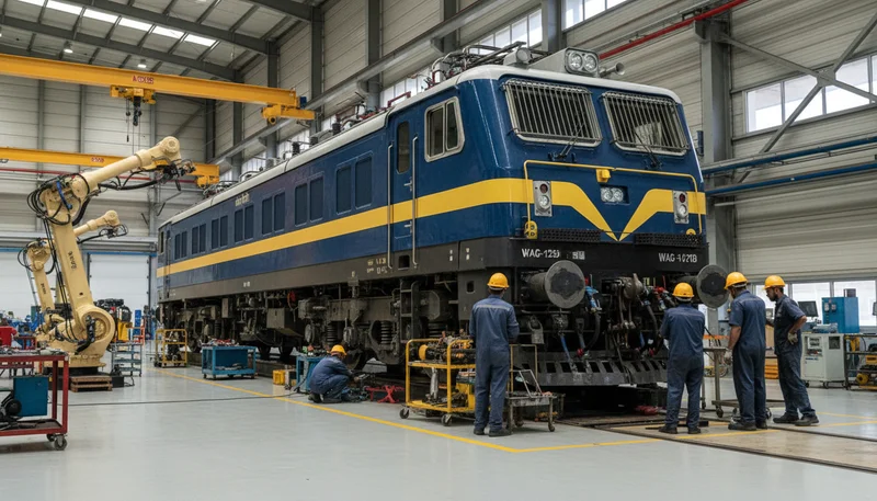 Alstom JV Secures €107m Five-Year Contract to Maintain 250 WAG-12B Locomotives in India