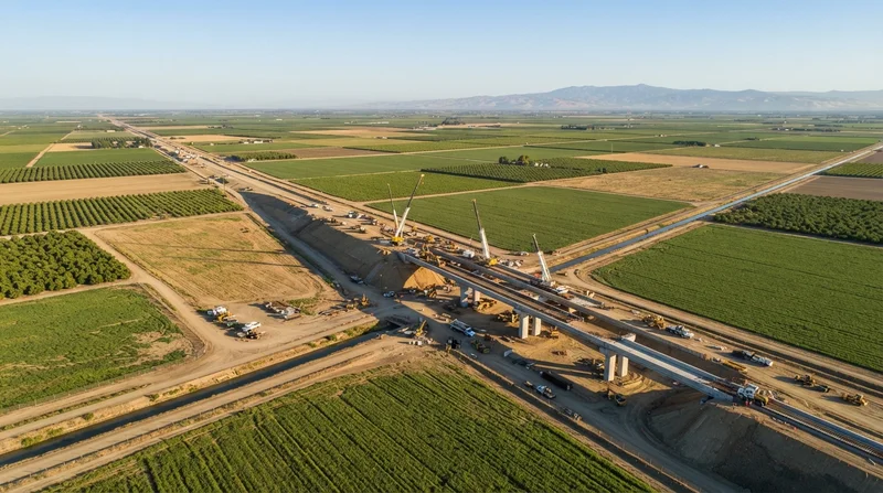 California High-Speed Rail Authority Issues $2.4bn RFQ for 34-Mile Merced–Madera Segment