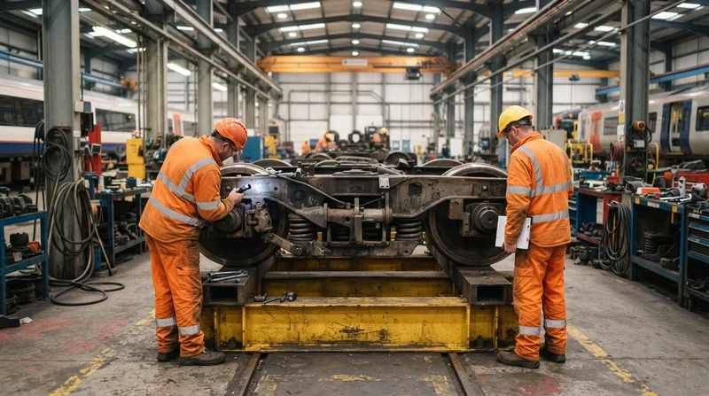CAF Opens £10m Manchester Maintenance Depot for Wheelset and Bogie Overhaul