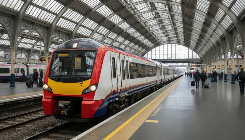 Britain Unveils First GBR-Liveried Trains for the Anglia Region