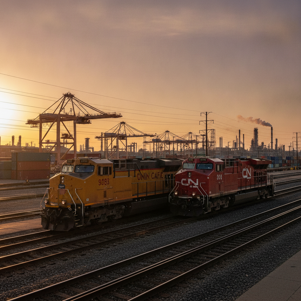 United States/Canada: UP and CN sign binding MoU on access tied to UP–NS merger