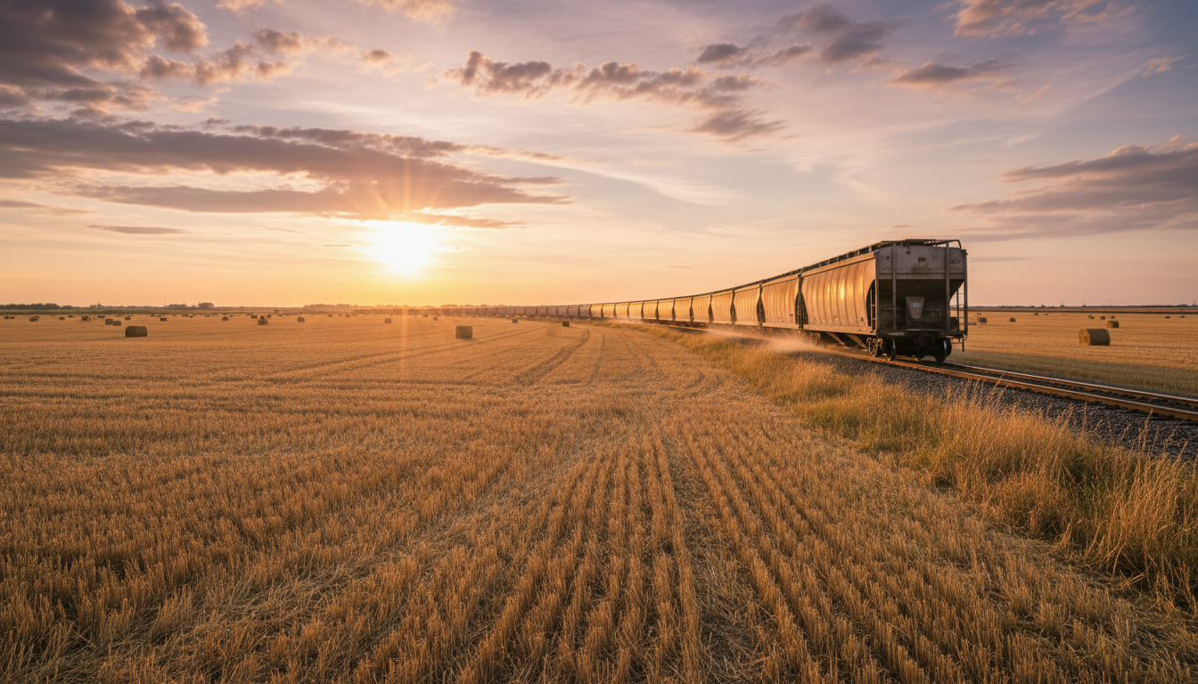 CN Rail Sets Record Grain Haul of 33.8 Million Tonnes in 2025-26