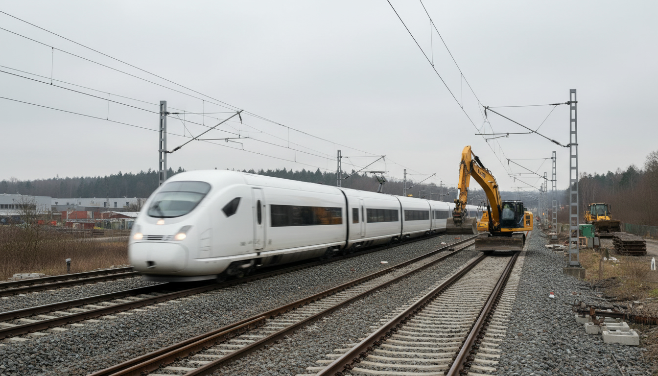 Germany's Rail Upgrade Strategy Falls Behind Its Own Delivery Targets
