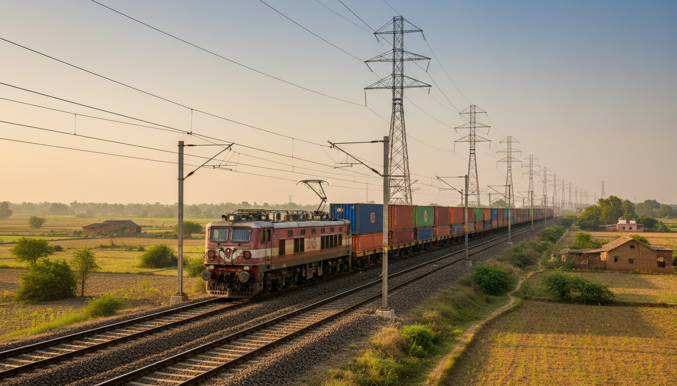 Indian Parliamentary Panel Urges Railways to Cut Coal Dependence, Chase Autos and E-Commerce Freight
