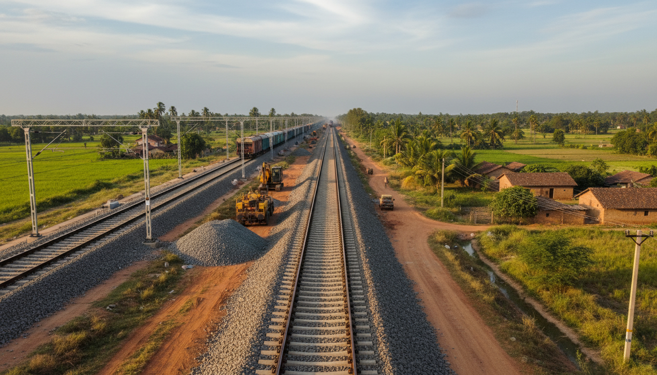 India's Cabinet Approves Rs 9,450 Crore Multitracking Push Across Four States
