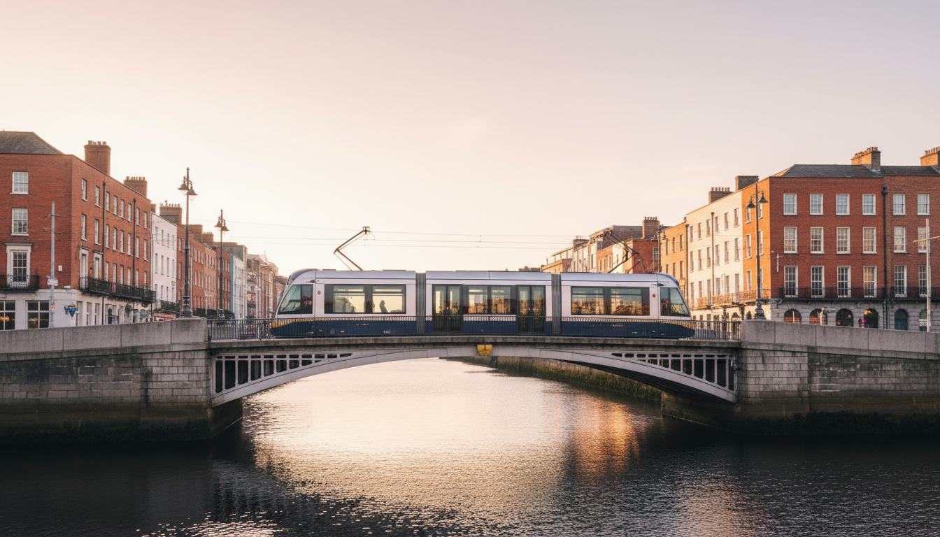 KeolisAmey Takes Over Dublin's Luas Tram Network Under €1.3bn Contract