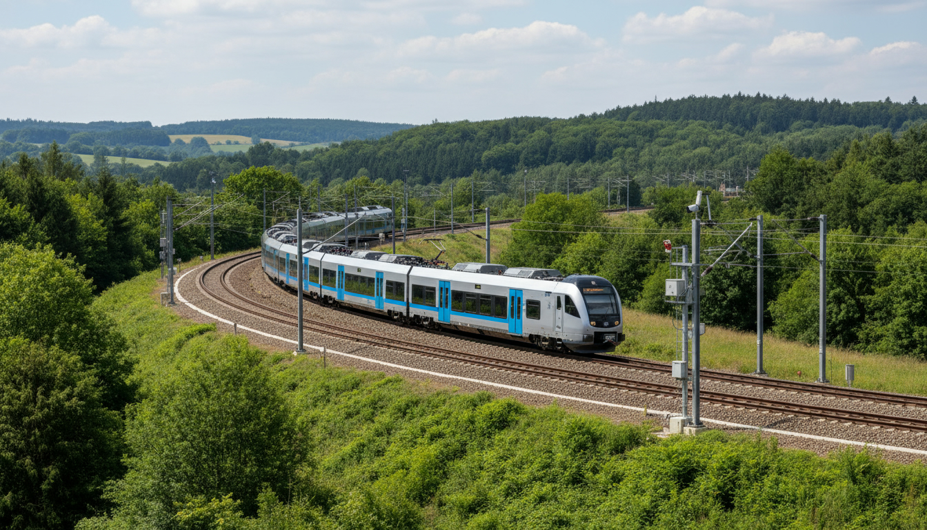 CAF Battery Train Hits 273 km Range in Tests for Germany's Largest BEMU Fleet