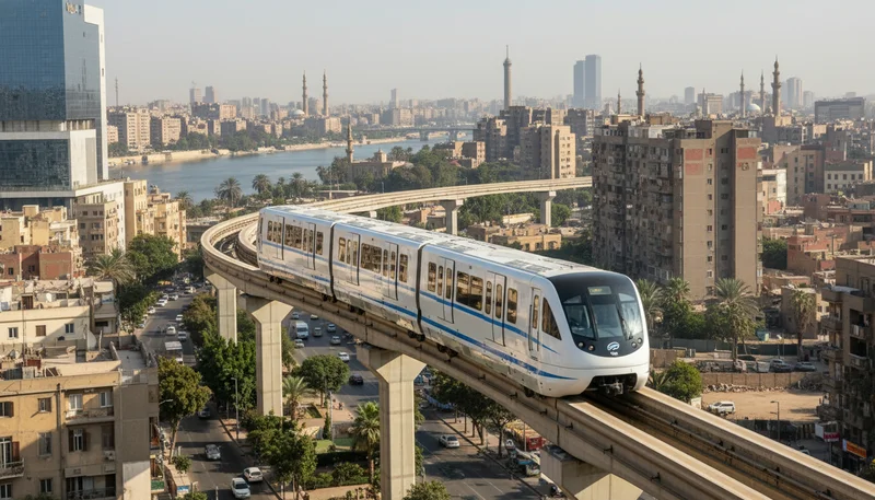 Alstom launches commercial service on East of Nile Monorail in Greater Cairo
