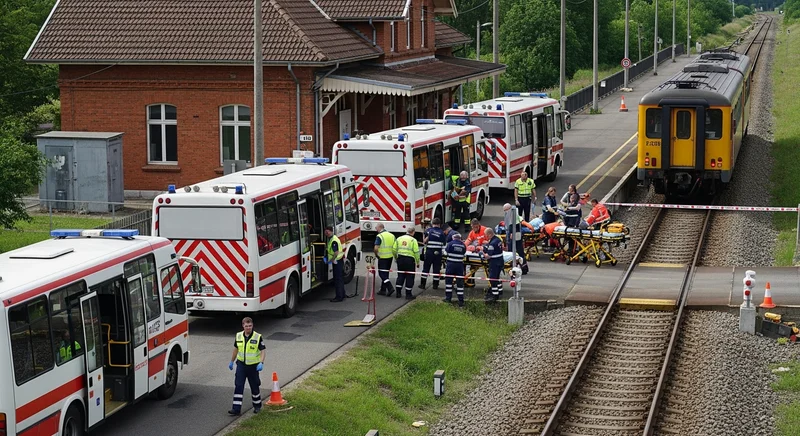 Russian Railways Train Derails Near Briandino: 7 Cars, 24 Injured