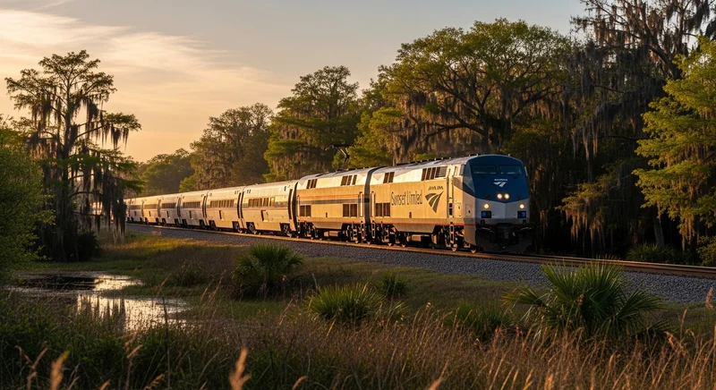 Amtrak Gains Union Pacific Track Access for Sunset Limited Route in Louisiana