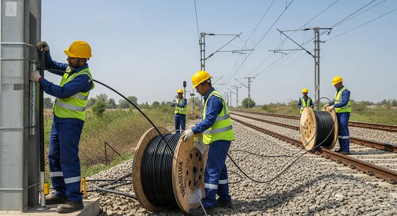 Indian Railways Rs 398cr Project Lays 1,929km Fibre Cable for Kavach